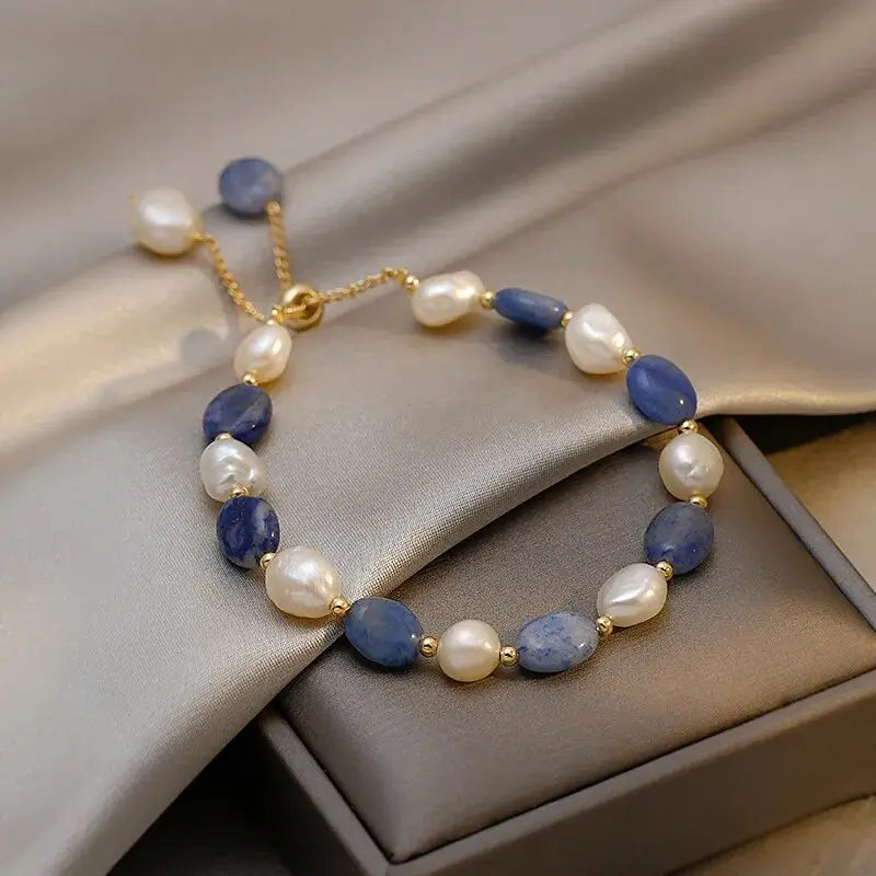 Stilingas jūros perlų apyrankė elegantiškam įvaizdžiui